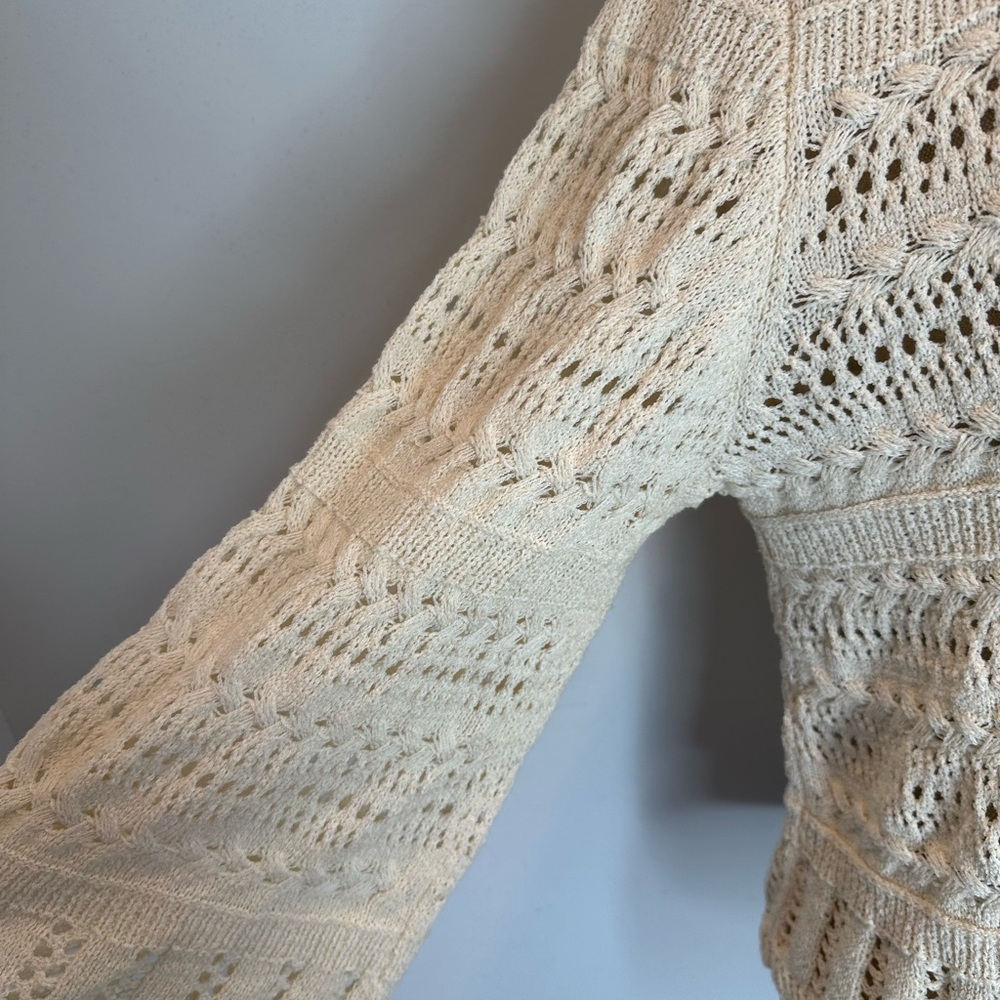 Madewell Scalloped-Trim Sweater Tee - Picture 3 of 9